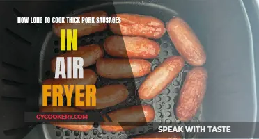 Air Fryer Pork Sausages: The Perfect Timing