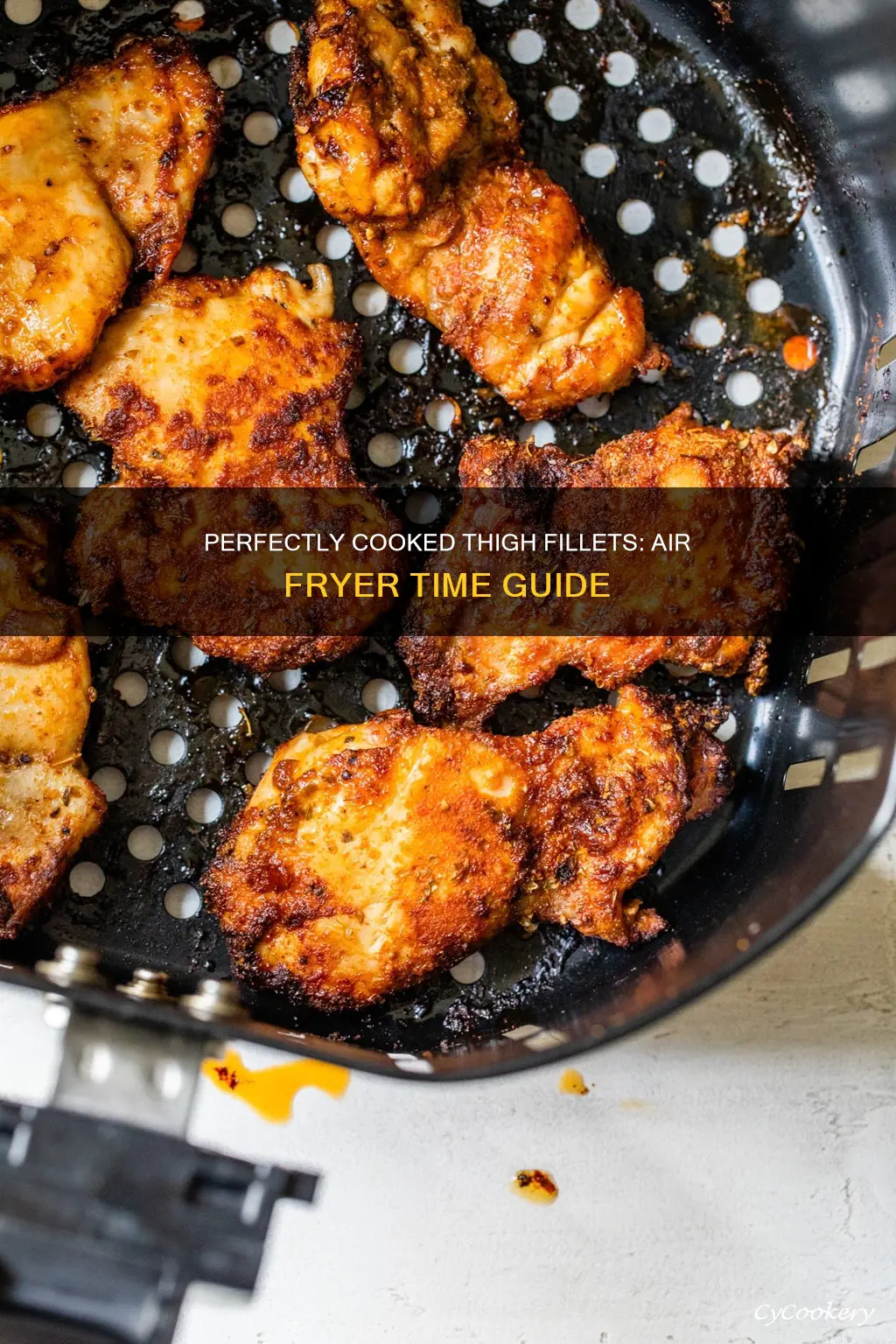 how long to cook thigh fillets in air fryer