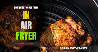Air Fryer Chicken Thighs: Cooking Time and Tips