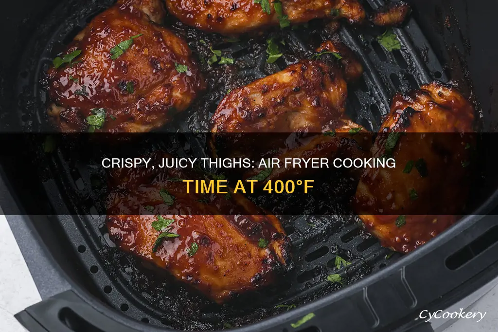 how long to cook thighs in air fryer at 400