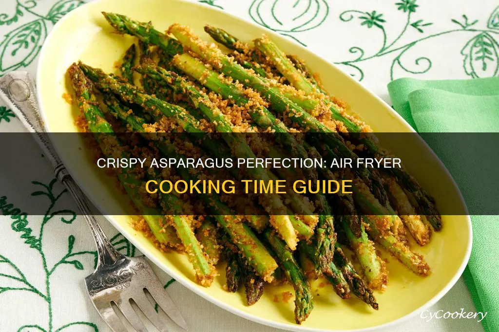 how long to cook thin asparagus in air fryer