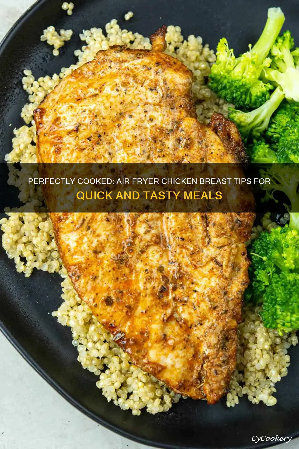 how long to cook thin chicken breast air fryer