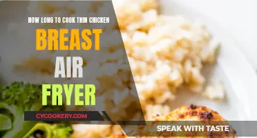 Air-Fryer Thin Chicken Breasts: Quick, Crispy, and Healthy