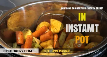 Quickly Cooking Thin Chicken Breasts in an Instant Pot