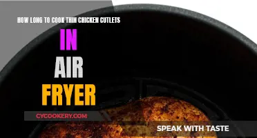 Crispy Chicken Cutlets: Air Fryer Perfection in 10 Minutes