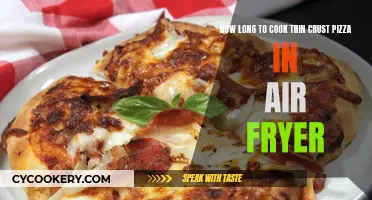 Crispy, Quick: Air Fryer Thin Crust Pizza Perfection