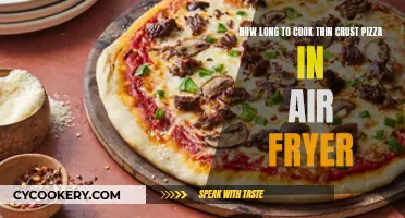Air-Fryer Thin Crust Pizza: Cooking Time Perfection
