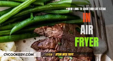 Air Fryer Steak Perfection: Quick Tips for Perfectly Cooked Thin Cut Steaks