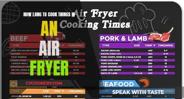 Mastering the Air Fryer: Quick & Easy Cooking Times