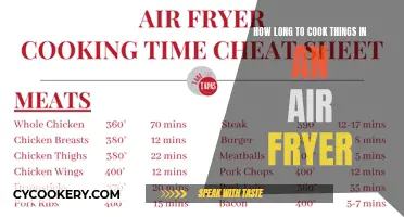 Air Fryer Cooking Times: The Ultimate Guide