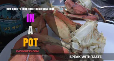 Steaming Succulent Dungeness Crabs: How Long for Three?