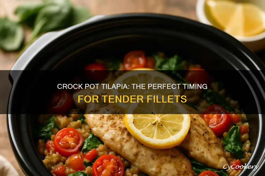 how long to cook tilapia fillet using crock pot