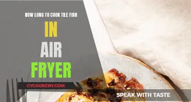 Perfectly Crispy: Air Fryer Tile Fish Cooking Time Guide