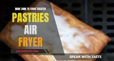 Toaster Pastry Perfection: Air Fryer Cooking Time Guide