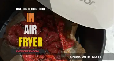 Crispy Tocino: Air Fryer Cooking Time Guide