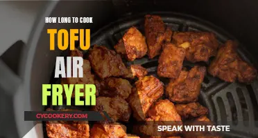 Air Fryer Tofu: The Perfect Timing for Crispy Tofu