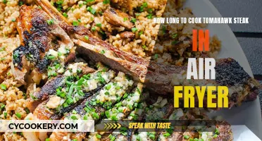 Air Fryer Tomahawk Steak: Cooking Time Perfection