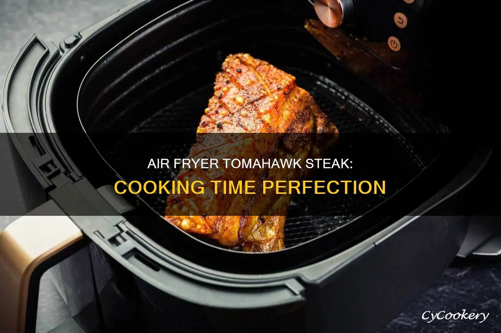 how long to cook tomahawk steak in air fryer