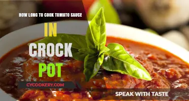 Simmering Tomato Sauce in a Crock Pot: How Long?