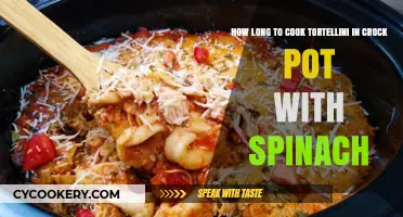 Tortellini and Spinach: Slow-Cooked Perfection