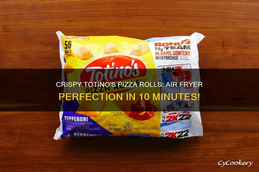 how long to cook totinos pizza rolls in air fryer