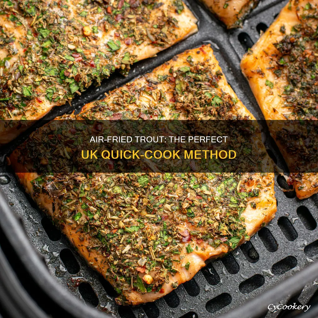 how long to cook trout in air fryer uk