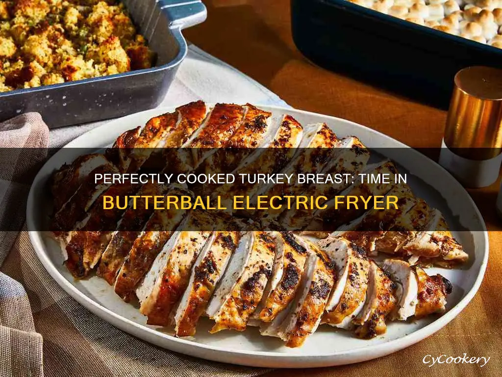 how long to cook turkey breast in butterball electric fryer