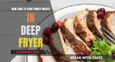 Perfectly Cooked Turkey Breast: Deep Fryer Time Guide