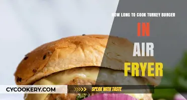 Air Fryer Turkey Burger: Perfectly Cooked in 15 Minutes!