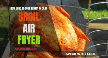 Mastering the Perfect Turkey: Char Broil Air Fryer Cooking Time Guide