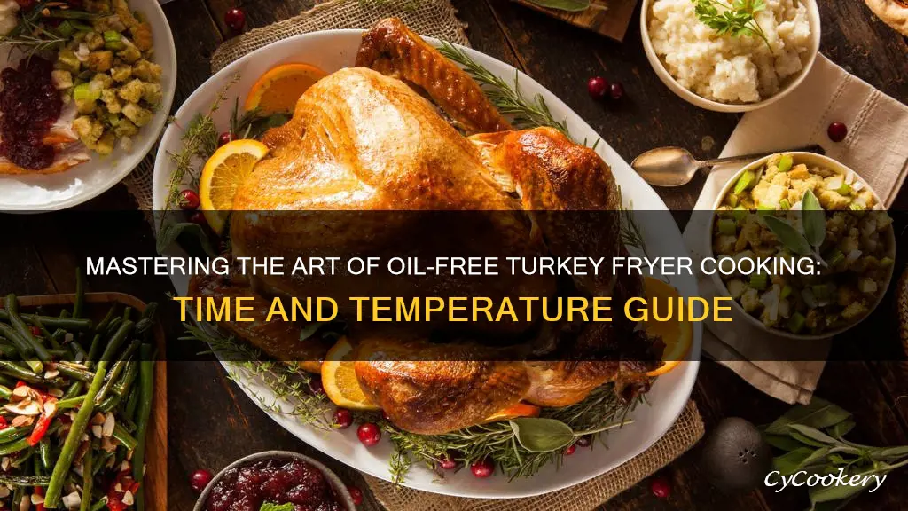 how long to cook turkey in oil less turkey fryer