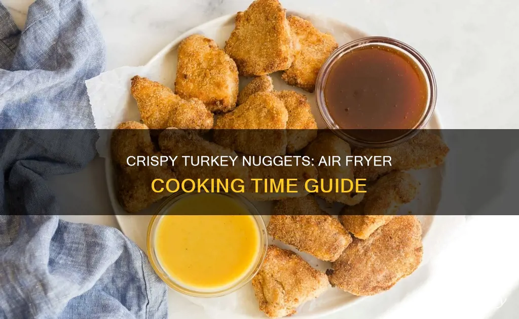 how long to cook turkey nuggets in air fryer