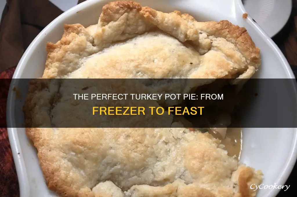 how long to cook turkey pot pie from frozen