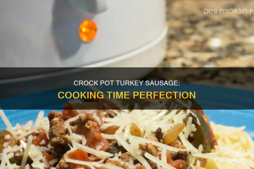 how long to cook turkey sausage in crock pot