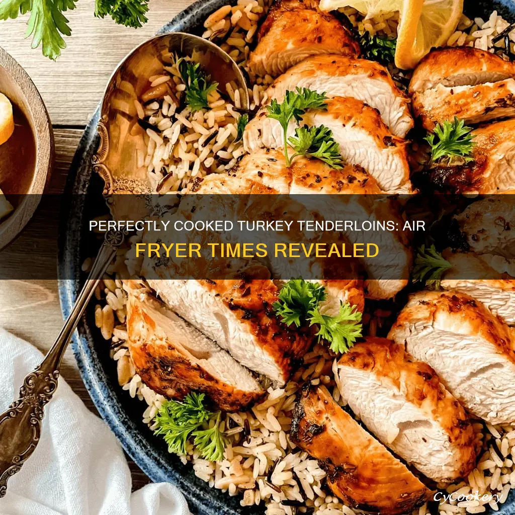 how long to cook turkey tenderloins in air fryer