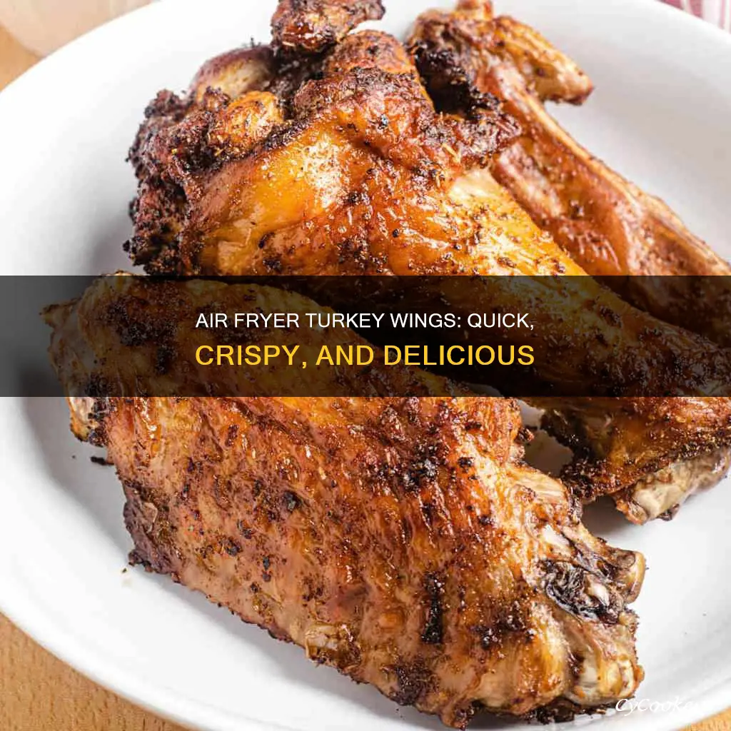 how long to cook turkey wings in an air fryer