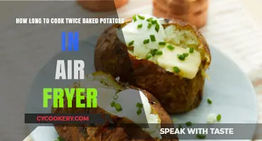 Air Fryer Baked Potatoes: Perfectly Crispy, Twice Baked!