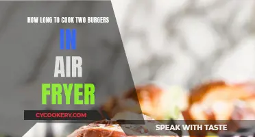 Air-Frying Burgers: The Perfect Timing for Two
