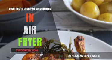 Air Fryer Cornish Hens: Quick & Easy Cooking Times