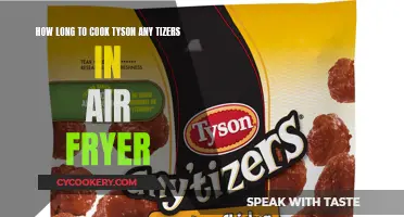 Air Fryer Cooking: Tyson Any'tizers, Perfectly Cooked