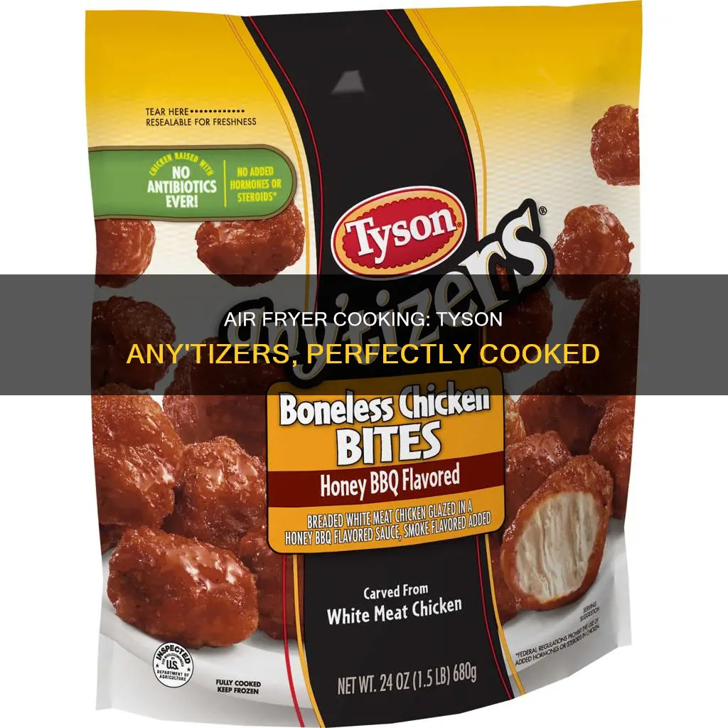 how long to cook tyson any tizers in air fryer