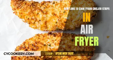 Air-Frying Tyson Chicken Strips: The Perfect Timing