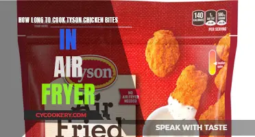 Tasty Tyson Chicken Bites: Air Fryer Cooking Time Guide