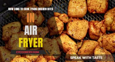 Air Fryer Cooking Time for Tyson Chicken Bites