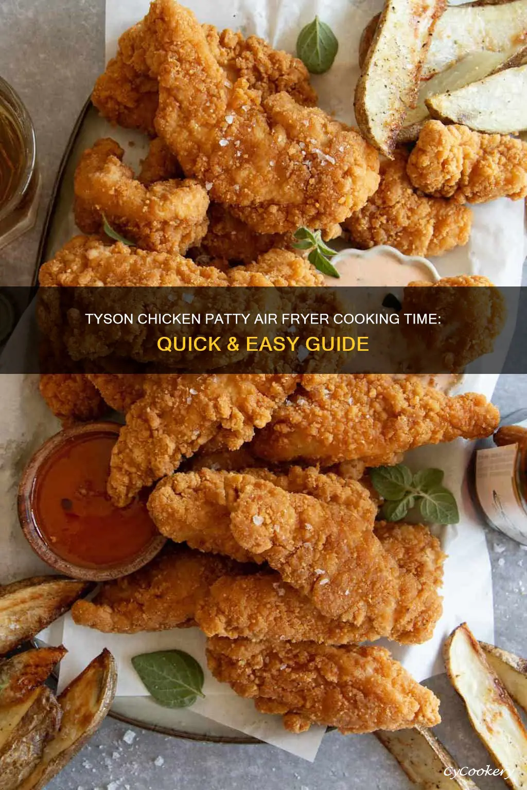 how long to cook tyson chicken patty in air fryer