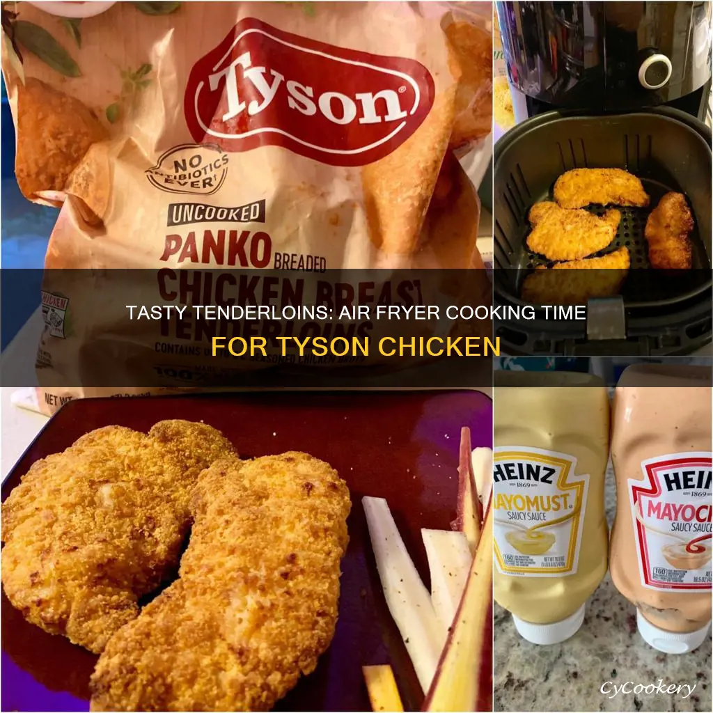 how long to cook tyson chicken tenderloins in air fryer