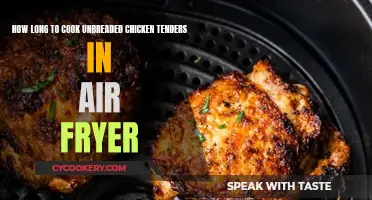 Crispy Chicken Tenders: Perfect Air Fryer Cooking Time Guide