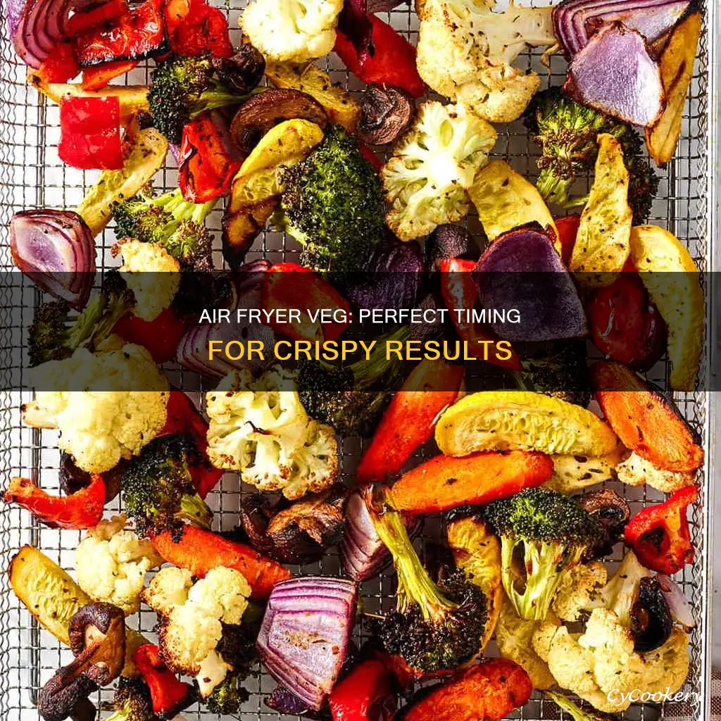 how long to cook veg in air fryer