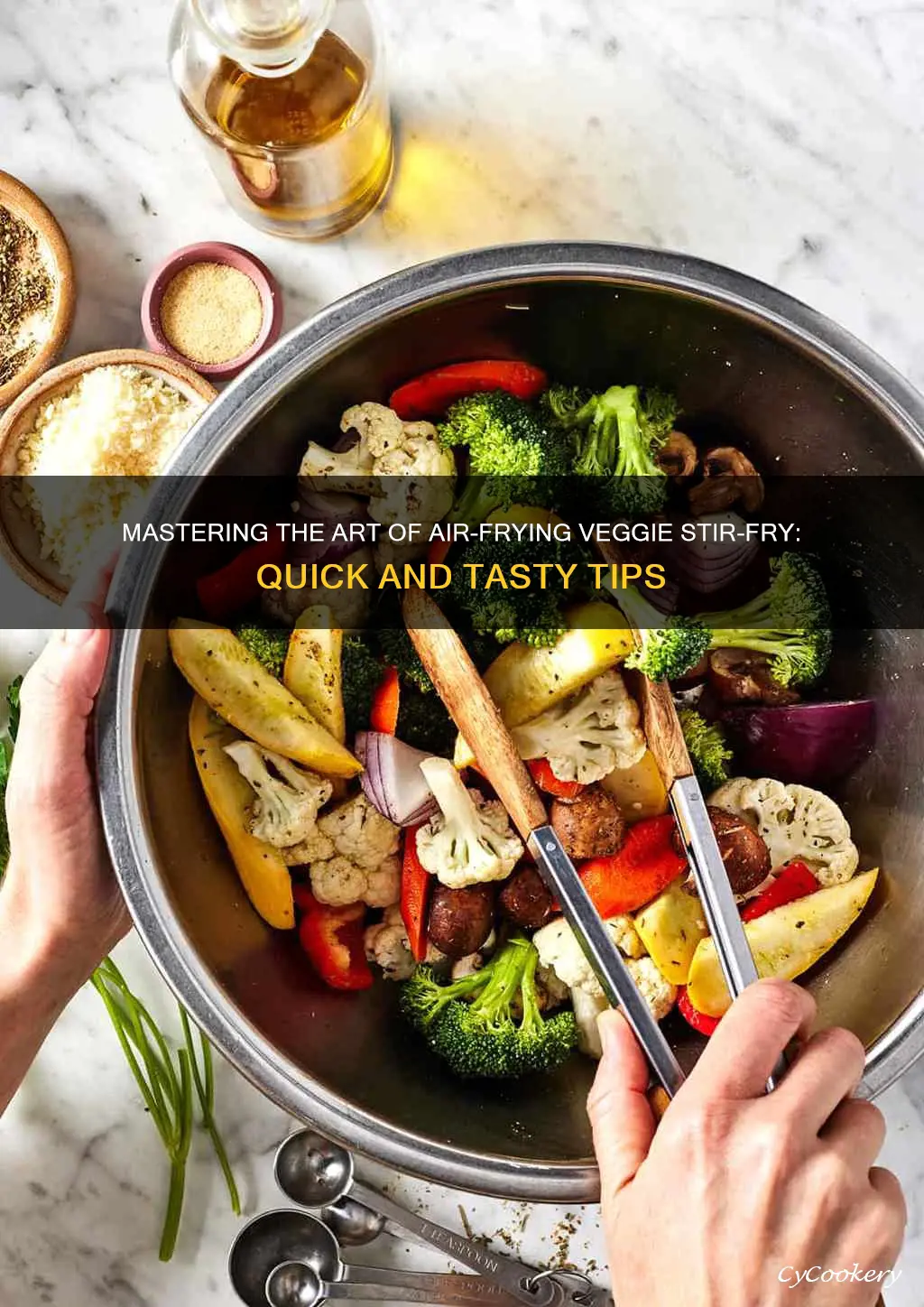 how long to cook vegetable stir fry in air fryer