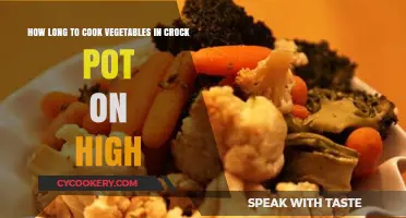 Crock Pot Veggies: How Long on High?